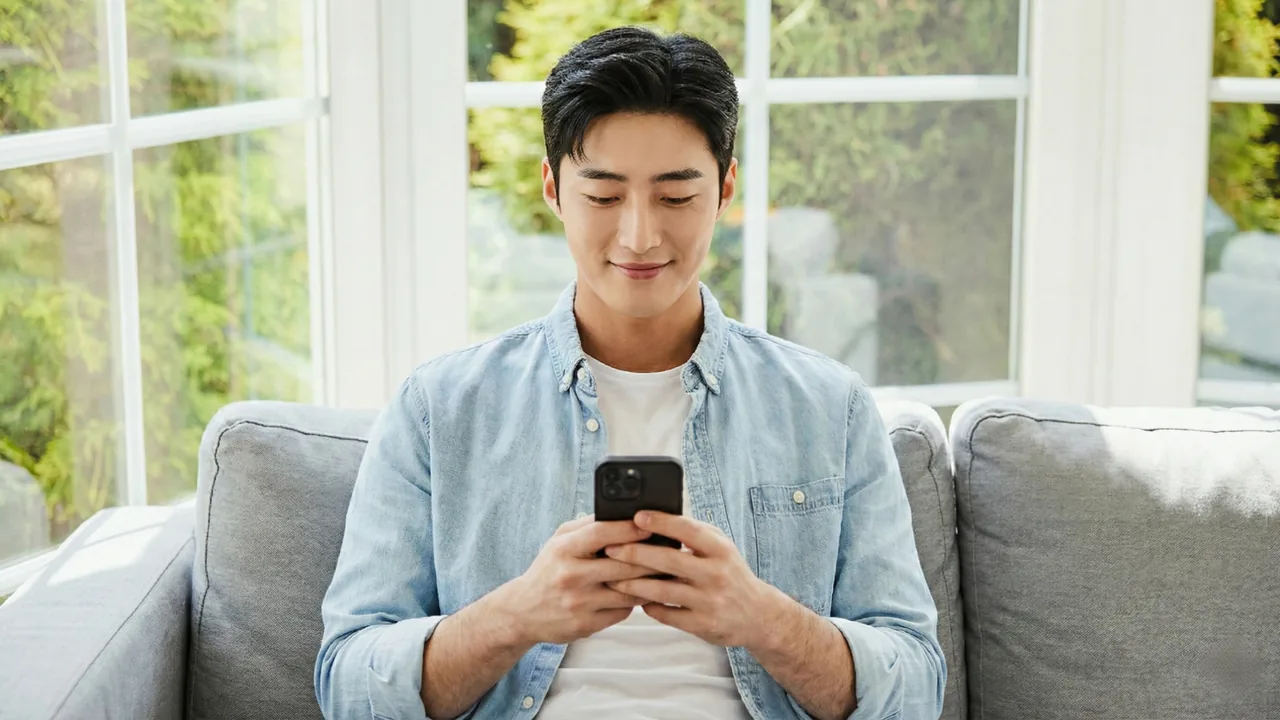 LG 컨텐츠이용료 현금화 화면 확인 상담 장면 이미지